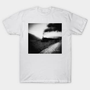 Mystery Train - Black and White T-Shirt